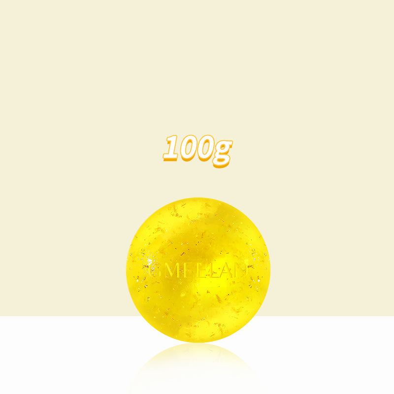 GMEELAN NATURAL ESSENTIAL OILS SKINCARE 24K GOLD FOIL SOAP 100g